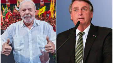 Foto Lula: Ricardo Stuckert/Divulgação | Foto Bolsonaro: Anderson Riedel/PR