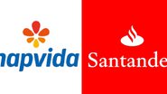 Reprodução // Sites Hapvida e Santander