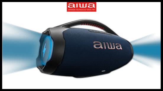 Aiwa Boombox Ligth Plus - Divulgação