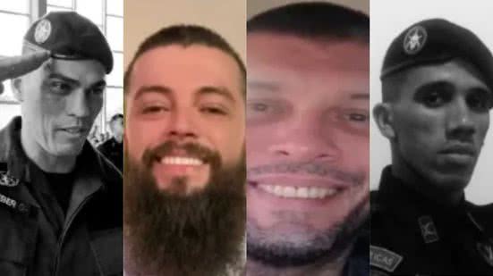 Cleiton, Rodrigo, Marcus Vinícius e Heber - Reprodução