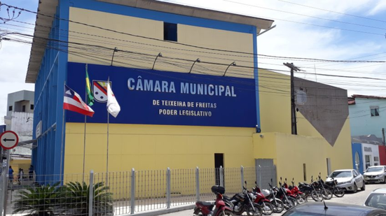reprodução/CÂMARA DE TEIXEIRA DE FREITAS