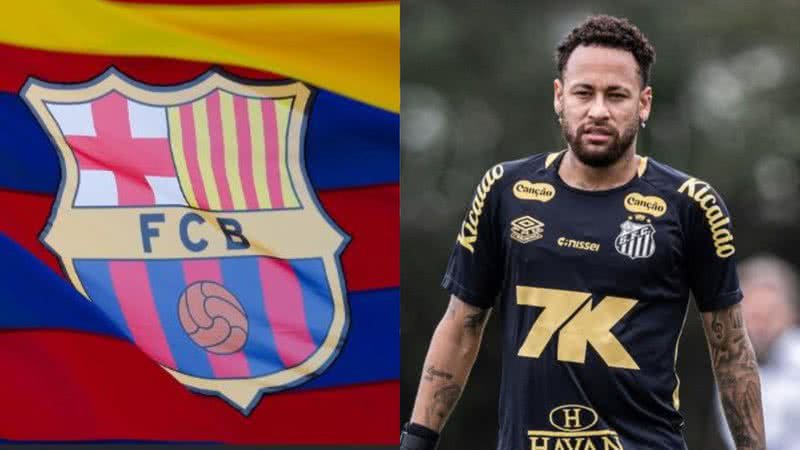 Reprodução / Instagram / @fcbarcelona - Raul Baretta/Santos FC