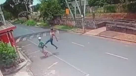 Reprodução/Câmera de segurança