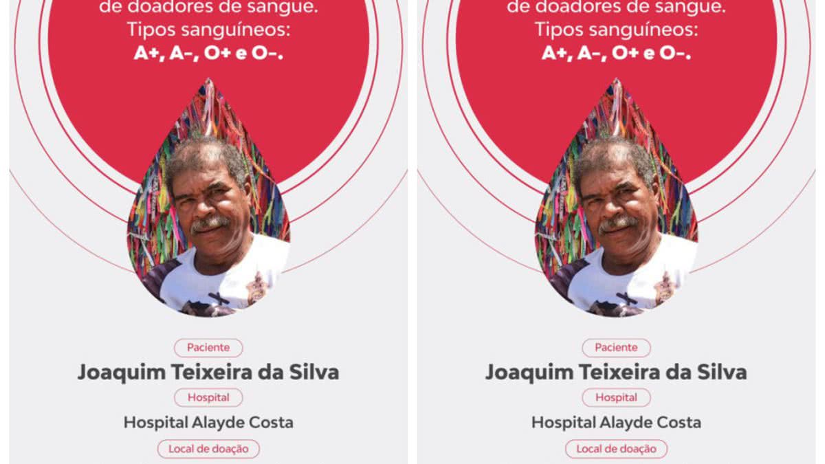 Paciente precisa de doação de sangue e família faz apelo; confira detalhes