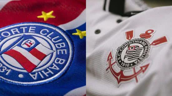 Reprodução/Divulgação/EC Bahia/Corinthians