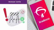 Foto: Reprodução / Aplicativo do Bradesco