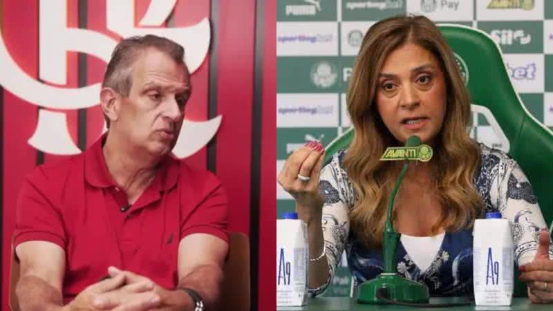 Reprodução / Flamengo TV - Cesar Greco / Palmeiras