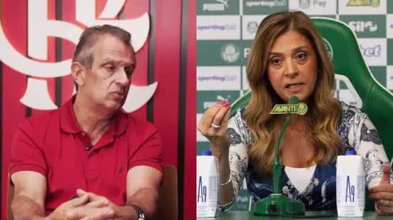 Reprodução / Flamengo TV - Cesar Greco / Palmeiras