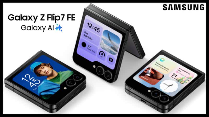 Samsung Galaxy Z Flip 7 FE - Divulgação