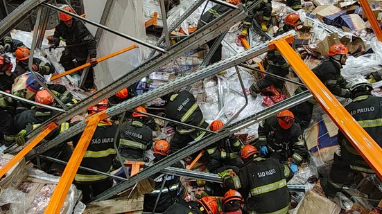 Reprodução / Corpo de Bombeiros de São Paulo