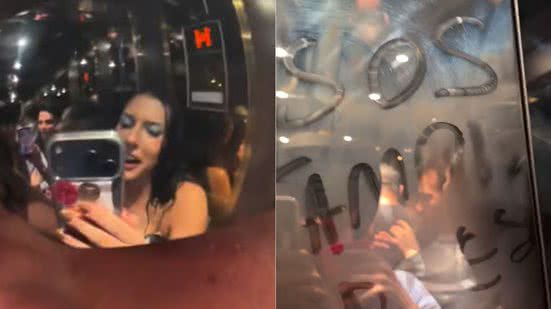 Imprevisto em Alto Mar: Ana Castela e Grupo Ficam Presos em Elevador de Navio