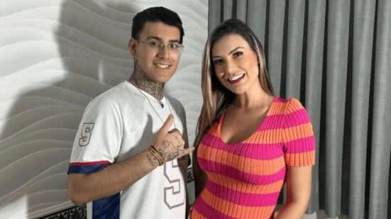 Imagem “Um dia eu mamei em você, hoje você vai mamar em mim”, diz filho de Andressa Urach em áudio para a mãe; OUÇA