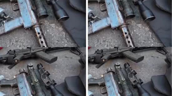 Imagem Vídeo mostra polícia encurralando facção criminosa vinculada ao Comando Vermelho; assista