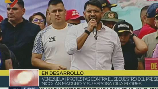 Reprodução/X/@teleSURtv