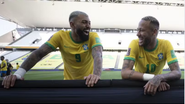 Imagem Velhos amigos: Neymar e Gabigol reeditam parceria campeã no Santos; entenda