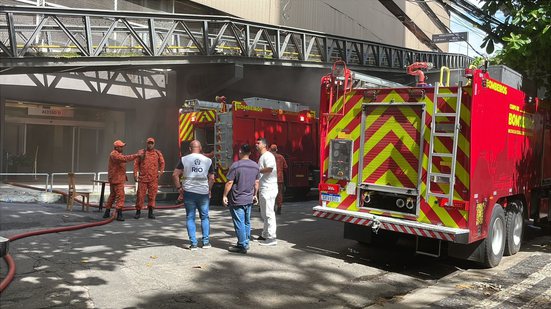 Divulgação / Corpo de Bombeiros do Rio de Janeiro