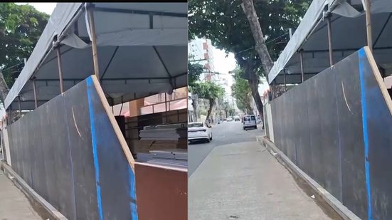 Imagem Morador da Barra reclama de rua interdidata por estrutura do Carnaval de Salvador; veja
