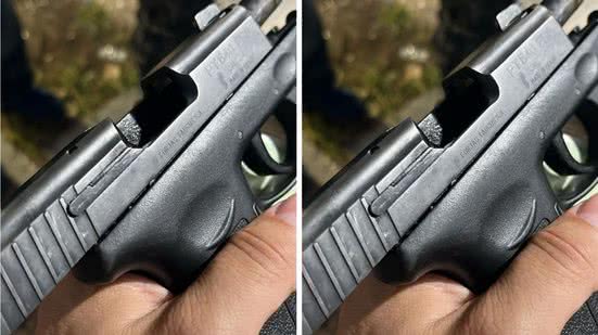 Imagem PMBA apreende arma de fogo com cordeiro durante abordagem no Morro do Gato