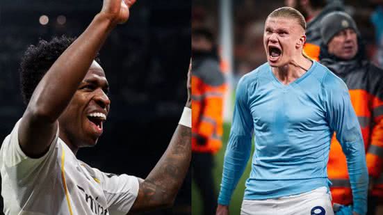 Reprodução / Instagram / @realmadrid / @erling