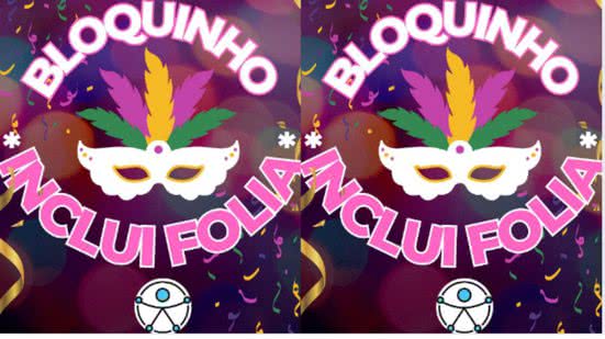 Divulgação/Bloquinho Inclui Folia