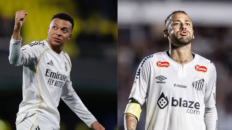Reprodução / Redes Sociais / Instagram / @k.mbappe - Raul Baretta / Santos