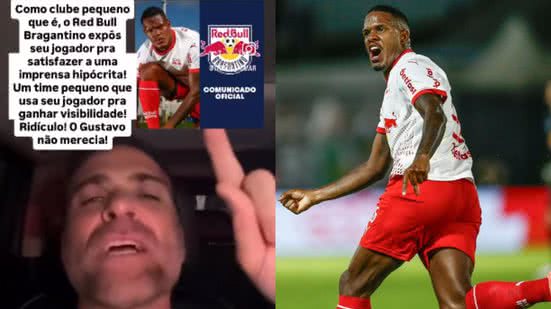 Reprodução / Redes Sociais / X -  Ari Ferreira / Red Bull Bragantino