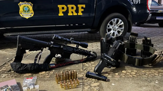 Divulgação / PRF na Bahia