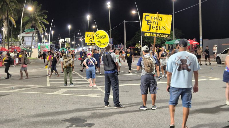 Imagem Evangélicos levam a palavra de Deus para o circuito do Carnaval de Salvador