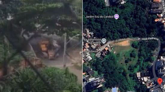 Reprodução | Redes Sociais e Google Maps