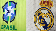 Lívia Villas Boas / CBF e Divulgação / Real Madrid