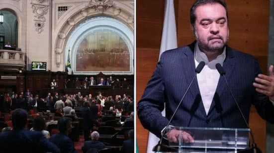 Reprodução / Alerj e Divulgação-GOVRJ