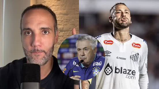 Reprodução / Canal do Jorge Iggor - Rafael Ribeiro / CBF - Raul Baretta / Santos FC