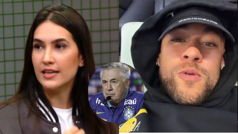 Reprodução/GE TV - Instagram / @neymarjr - Rafael Ribeiro / CBF