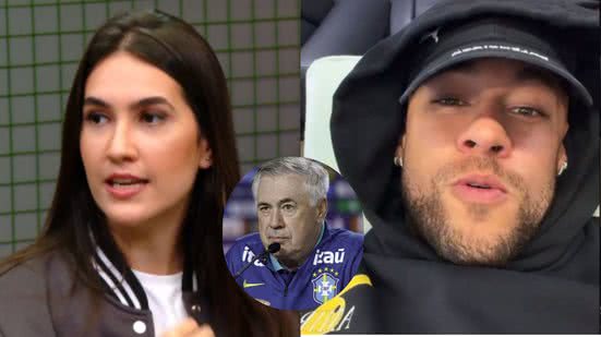 Reprodução/GE TV - Instagram / @neymarjr - Rafael Ribeiro / CBF