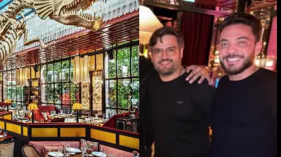 Imagem Prefeito de Ilhéus posa com Wesley Safadão em um dos restaurantes mais caros de Lisboa