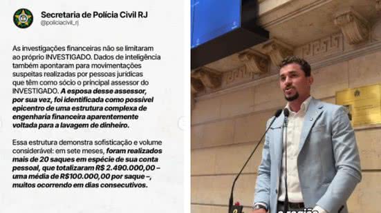 Reprodução | Instagram | @policiacivil_rj