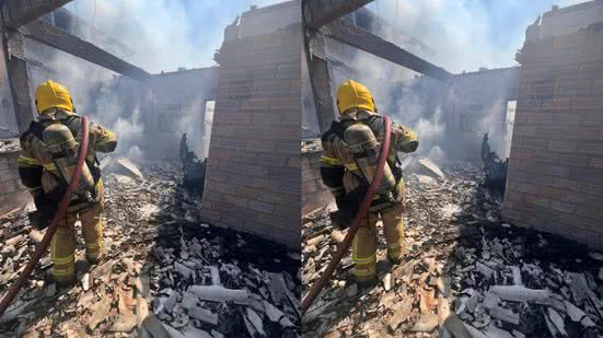 Divulgação/ Corpo de Bombeiros
