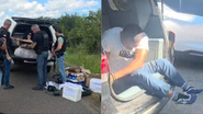 Imagem VÍDEO: Homem é preso com cocaína em carro pela polícia em perseguição na rodovia baiana; confira