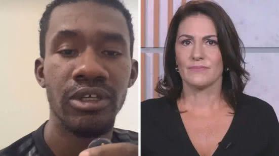 Foto 1: Reprodução / Instagram @soumarcosmachado | Foto 2: Globonews