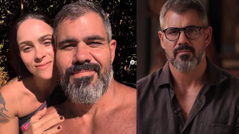 Imagem Após ator ser detonado, mulher de Juliano Cazarré reage a críticas de famosos: “Uma caixinha“