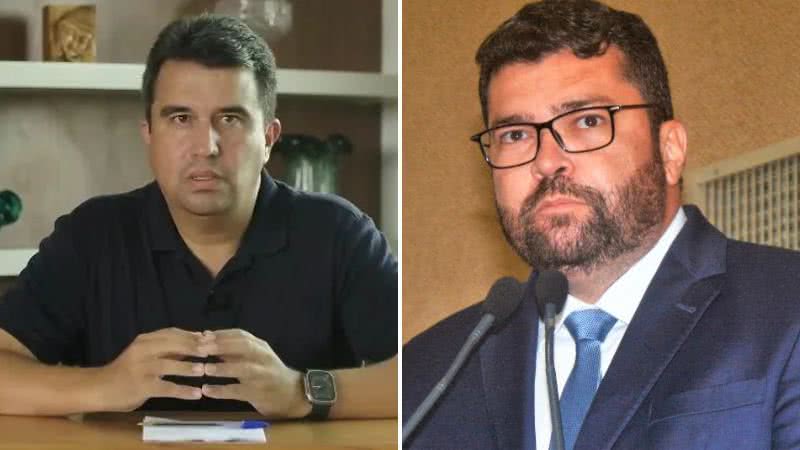 Adriano Lima (à esquerda) e Marcinho Oliveira (à direita) - Reprodução e Agência Alba