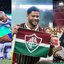 Marco Galvão / Cruzeiro - Lucas Merçon / Fluminense - Ricardo Duarte / Fluminense