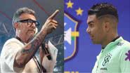 Reprodução / Redes Sociais / Instagram/ @10neto e Vitor Silva | CBF