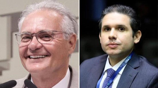 Reprodução Instagram @rrenancalheiros e Câmara dos Deputados