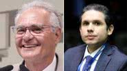 Reprodução Instagram @rrenancalheiros e Câmara dos Deputados