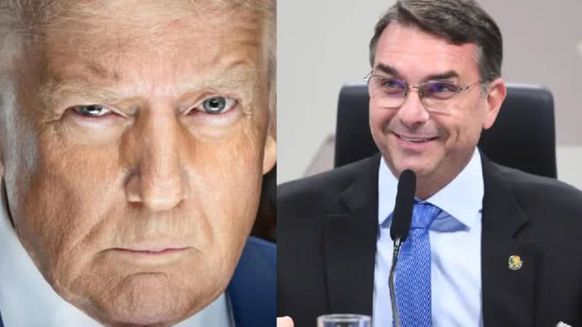 Flávio Bolsonaro viaja aos EUA para encontro com Trump
