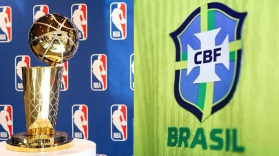 Reprodução/Instagram @nbabrasil e Reprodução / Livia Villas Boas / CBF