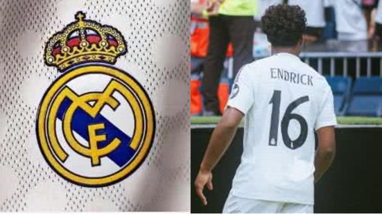 Reprodução- Real Madrid e Reprodução/@endrick