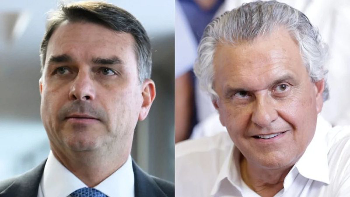 “Candidato à presidência não pode ter presunção de inocência”, dispara Caiado sobre Flávio Bolsonaro