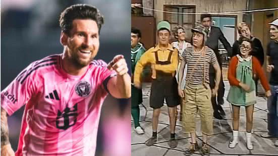 Reprodução/@leomessi E Reprodução/Televisa